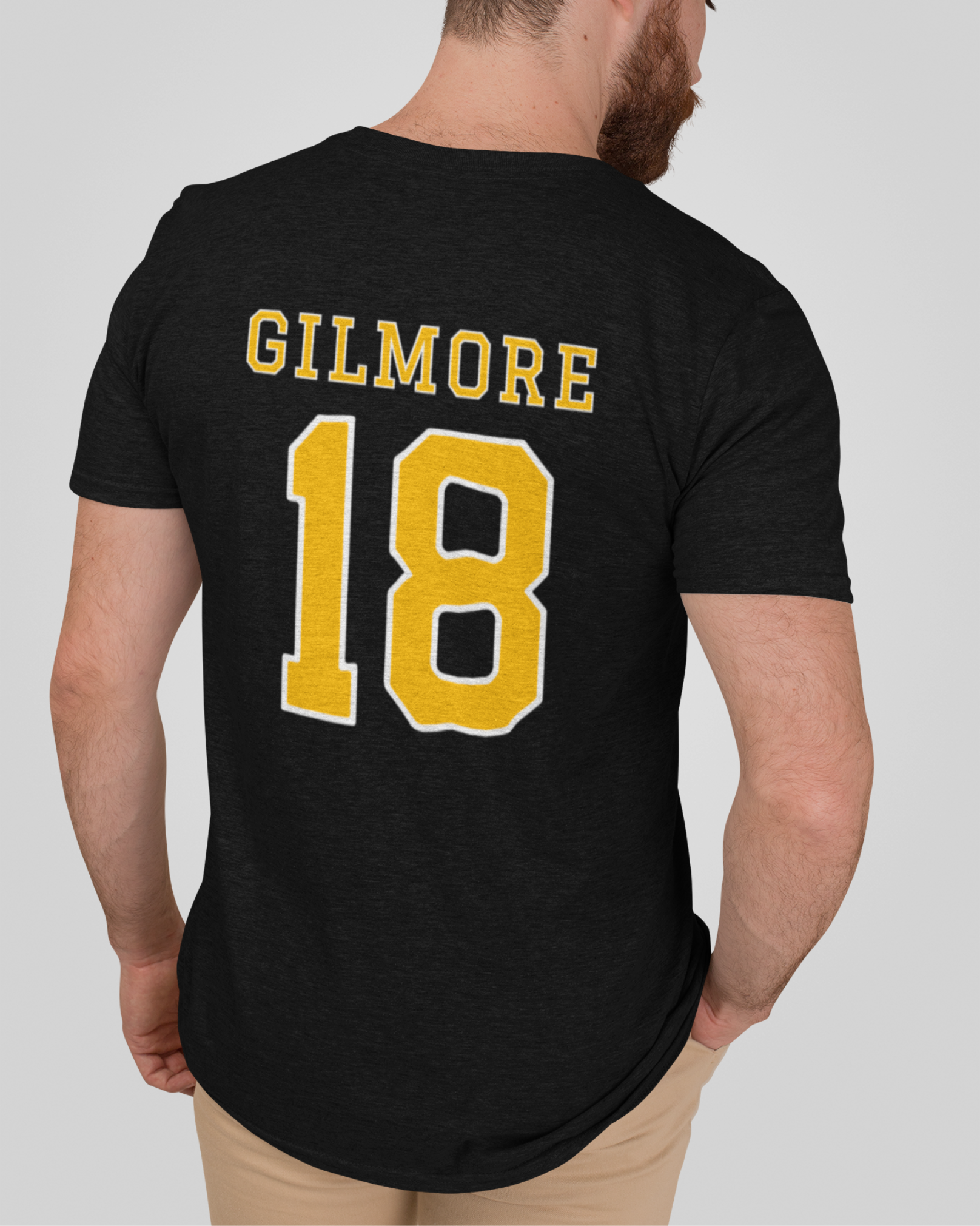 Happy Gilmore 18 Boston Bruins Jersey T-Shirt Hockey Golf Movie